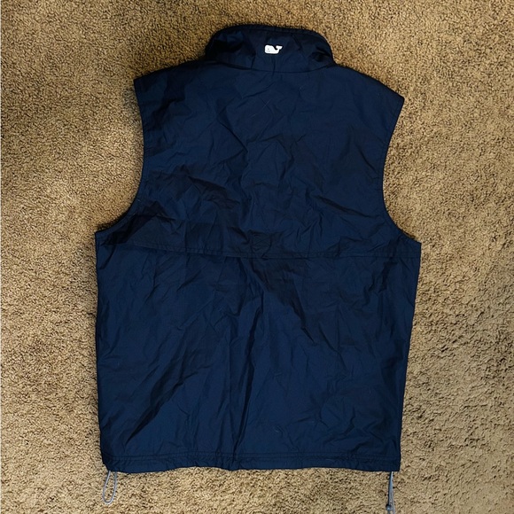 Vineyard Vines Performance Vest Navy Blue Full Zip Size S NWT - Picture 4 of 8